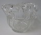 Brudekrone i 
klart glas, o. 
1900, Danmark. 
H.: 11 cm. 
Dia.: 13 cm. 
Glasfusk fra et 
Dansk ...