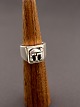 Hans Hansen 
sterling silver 
unique ring 
size 53 No. 
256160