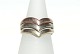 Guldring i 3 
farver guld, 14 
Karat
Stemplet 585
Størrelse 56, 
17,8 mm. 
Flot og ...