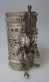 Afghansk Arm ring, 20. &aring;rh. Fors&oslash;lvet metal. Med talrige dekorationer. Gennembrudt. ...