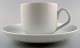 2 sets of Bing 
& Grondahl B&G, 
White Koppel, 
coffee cup and 
saucer.
Designed by 
Henning ...
