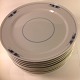 Gemina.
Designer  
Gertrud 
Vasegaard.
flad tallerken 
nr. 41 /14612. 
Diameter 23,5  
cm. ...