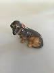 Royal 
Copenhagen 
Figurine of 
Dachshund No. 
3140. Designed 
by Th. Madsen. 
Measures 10 cm 
/ 3 ...