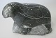 Inuit. 
Fedtstensfigur, 
20. årh. 
Canada. En 
hvalros. L.: 9 
cm. H.,: 6 cm. 
Signeret. Med 
label fra ...