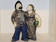 Michael 
Andersen art 
pottery, large 
figurine - 
fisherman and 
fisherwoman.
Decoration 
number ...