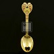 A. Michelsen. 
Christmas Spoon 
- 1972 - 
Herald.
Designed by 
Bjørn Wiinblad
Gilded 
sterling ...
