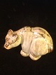 Bjørn.
Højde: 7 cm. 
Længde: 11 cm.
Søholm 
Danmark.
kontakt 
86983424
Mobil 25460270