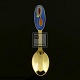 A. Michelsen. 
Christmas Spoon 
- 1992 - 
Harmony.
Designed by 
Tom Krøjer
Gilded 
sterling silver 
...