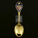 A. Michelsen / 
Georg Jensen. 
Christmas Spoon 
- 2003 - 
Glowing Heart.
Designed by 
Esben Hanefelt 
...
