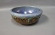 Blue ceramics 
bowl designed 
by Arne Måryd 
for Häganäs.
Dia - 25 cm 
and H - 12,5 
cm.