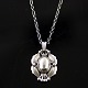 Georg Jensen 
Heritage 
Pendant of the 
Year 2000. 
Silverstone.
Sterling 
Silver 925 S.
45 cm. ...