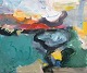 Balling, Jan 
(1953 -) 
Denmark: View 
of backlight. 
Acrylic on 
canvas. Signed 
.:  Jan Balling 
...