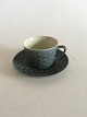 Bing and 
Grondahl / 
Kronjyden Green 
Azur Coffee Cup 
and Saucer. 
Designed by 
Jens Harald ...