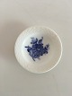 Royal 
Copenhagen Blå 
Blomst Flettet 
Smør Asiet No. 
8167. 
Måler 7,5 cm 
(2 61/64")
