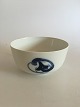 Bing & Grondahl 
Blue Koppel 
Salad Bowl No 
313. 20.5 x 
10.5 cm (8 
5/64" x 4 
9/64")
