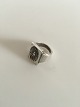 Georg Jensen 
Sterling Sølv 
Ring No 82B. 
Størrelse 49. 
Vejer 11,3 gram