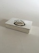 Georg Jensen 
Sterling Sølv 
Box / Cigaret 
Æske No 507A. 
9.5 x 14.5 x 
2.7 cm. Fra 
efter 1945. ...