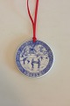 Royal 
Copenhagen 
Årsplatte 
Ornament 1989.
Måler 5,3cm