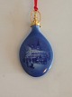 Royal 
Copenhagen 
Dråbe Ornament 
1992.
Måler 9cm.