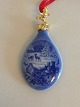 Royal 
Copenhagen 
Dråbe Ornament 
2002.
Måler 9cm.