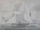Maritimt 
tegning af Ove 
Christian 
Pedersen
35 x 43,5cm ( 
39,5 x 47,5cm.