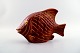 Rörstrand 
stentøjsfigur 
af Gunnar 
Nylund, fisk.
I perfekt 
stand. 1. 
sortering.
Måler 22 x 17 
cm.