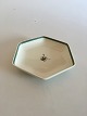 Royal 
Copenhagen 
Fuglsang 
Sekskantet 
Sætteskål No 
9784. 17 cm