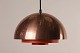 Jo HammerborgMilieu lampe af metal med kobberog orange lakeret gitterProducent: Fog & ...