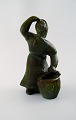 Michael 
Andersen 
pottery from 
Bornholm.
Large figure 
of fisherman's 
wife.
Measures: 23.5 
x 16 ...