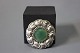 Brooch with 
Agat in 830 
silver.
4,5 cm.