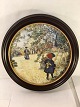 Royal. platter 
with motive by 
Carl Larsson. 
Made in 9500 
copies frames 
of black 
lacquered wood. 
...