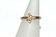 Samler ring med 
Blomst, 8 Karat 
Guld
Stemplet: 333, 
SPJ
Størrelse: 55 
/ 17,51 mm. ...