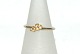 Samlerring med 
Blomster, 8 
Karat Guld
Stemplet: 8K, 
HHN
Størrelse: 56  
/ 18,78 ...