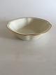 Bing & Grondahl 
Aakjaer Large 
Vegetable Bowl 
No 43. 25.5 x 8 
cm. Creme with 
Gold Border. In 
good ...