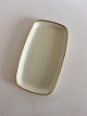 Bing & Grondahl 
Aakjaer Oblong 
Coffee Tray No 
96. 27 x 15 cm. 
Creme with Gold 
Border, In good 
...