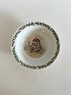 Royal 
Copenhagen 
Nisse Julestel 
Skål No 
2/14198.
Måler 14,7cm