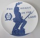 Royal 
Copenhagen 
minde platte, 
1898. Dia.: 
18,5 cm. 1. 
sortering. 
Udgivet i 
forbindelse med 
50 ...