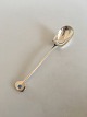 Hans Hansen 
Sterling Silver 
Spoon with Blue 
Enamel. 17 cm. 
(6 11/16") 
Weighs 1.60 oz.