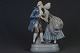 Porcelænsfigur, 
Bing & 
Grøndahl, 
Rokoko-par, h: 
22 cm