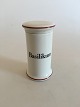 Bing & Grondahl 
Basilikum 
(Basil) Spice 
Jar No 497 from 
the Apothecary 
Collection 
designed by Bo 
...