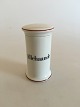 Bing and 
Grondahl Spice 
Jar - 
Allehaande /All 
Spice No. 497 
from the 
Apothecary 
Collection. ...