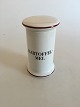 Bing & Grondahl Kartoffelmel (Potato Starch) Jar No 494 from the Apothecary 
Collection