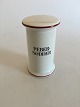 Bing and 
Grondahl 
Pebernødder 
(Christmas 
Cookies) Jar 
No. 494 from 
the Apothecary 
Collection. ...