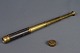 Søkikkert af 
messing og 
læder: 37 cm