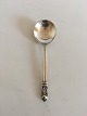 Georg Jensen 
Sterling Silver 
Acorn Bouillon 
Spoon No 053. 
Measures 13 cm 
/ 5 1/8"