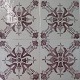 Four-star 
ornament tiles, 
Haarlem ?, 
Holland. 
Manganese 
colored. First 
half 17th 
century. 26 x 
...