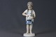 Porcelain 
figurine, Royal 
Copenhagen, 
Girl with 
kitten, h: 17 
cm
