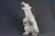 Porcelænsfigur, 
Dahl Jensen, 
Isbjørn, h: 37 
cm