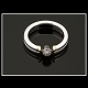 Georg Jensen 
Solitaire Ring 
i 18 kt guld & 
hvidguld med 
0,20 ct 
diamant.
Stemplet med 
...