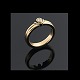 Georg Jensen 
Solitaire Ring 
i 18 kt guld & 
hvidguld med 
0,20 ct 
diamant.
Stemplet med 
...